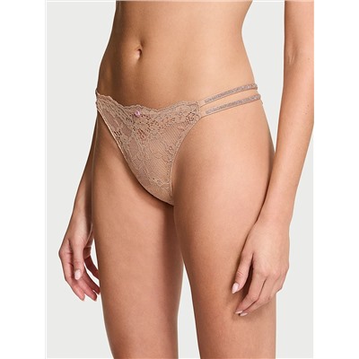 Twinkle Strap Lace Brazilian Panty