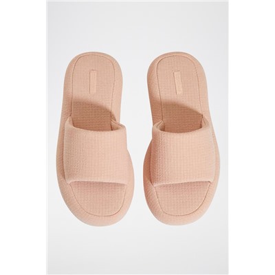 Sandalias con plataforma Rosa