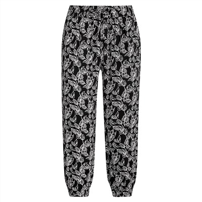 3/4 Damen Jogpants mit Zierbändern