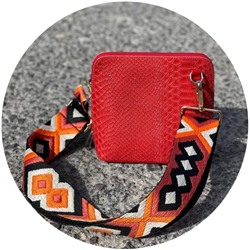 Pelle 306 serpiente ROJO СВ (390)-2