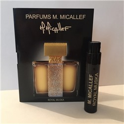 M.MICALLEF ROYAL MUSKA edp (w) 1.6ml пробник