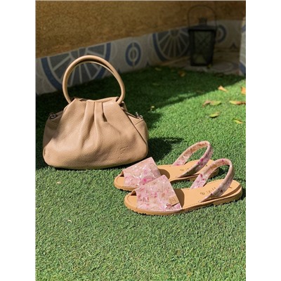 AB.Zapatos · 320-7 estampado beig PC+PELLE · LUX