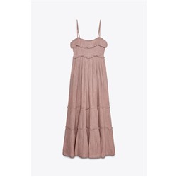 VESTIDO MIDI VOLANTE