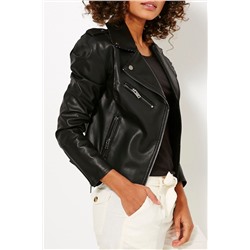 Chaqueta biker Negro