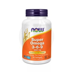 Omega 3-6-9 NOW Super 90 капс.
