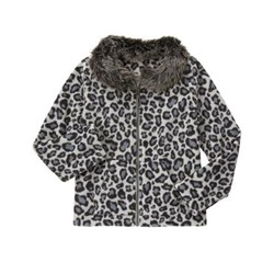 Fur-Collar Cardigan
