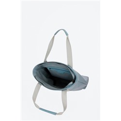 Bolso shopper Celeste