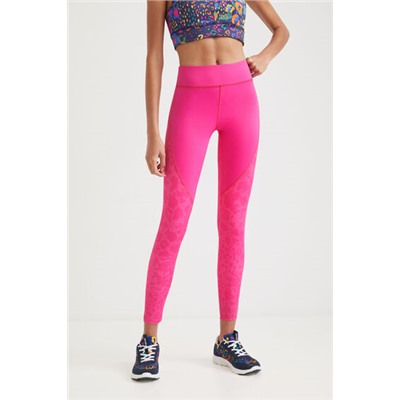 Legging slim leopardo