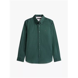 Regular Fit Check Herringbone Shirt