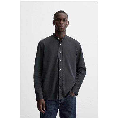 CAMISA ALGODÓN EFECTO ARRUGADO