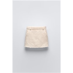 TEXTURED SKIRT