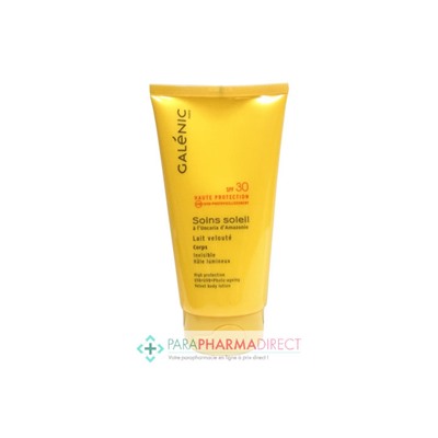 Galénic Soins Soleil Lait Velouté Corps SPF30 150ml