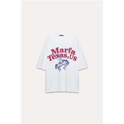 SLOGAN PRINT T-SHIRT