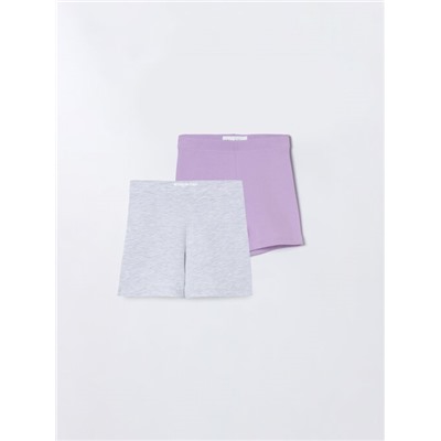 2-PACK OF SHORT LEGGINGS