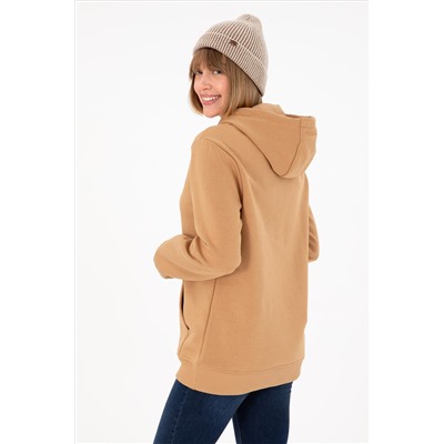 Erkek Camel Basic Sweatshirt