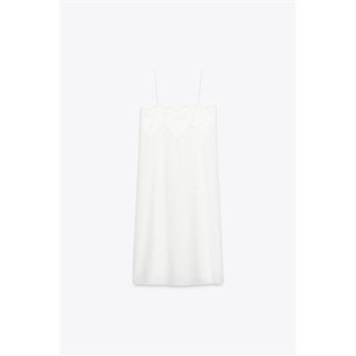 ZW COLLECTION EMBROIDERED STRAPPY DRESS