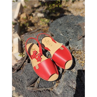 Ab.Zapatos 320 · Rojo+Pendientes flores PA3768 Rojo