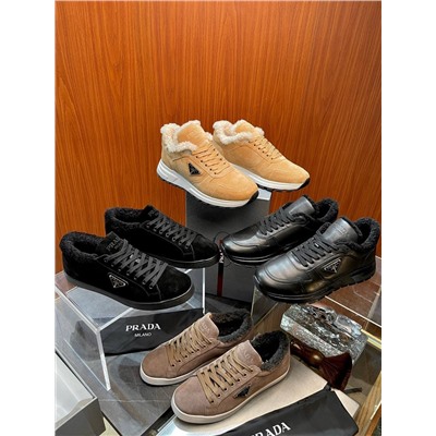 Зимние кеды Prad*a