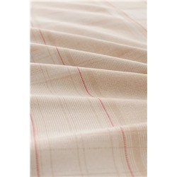 Blanch King Size %100 Pamuk Ranforce Baskılı Nevresim Takımı - Bej