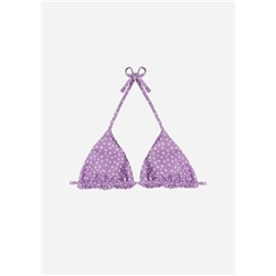 Triangel-Bikinioberteil mit verschiebbaren Cups Cipro