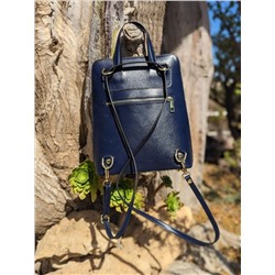 AB.Z PELLE MOCHILA VERA PELLE (590) Marino