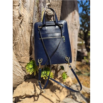 JOE SANCHEZ LAR 19408 MARINO+AB.Z PELLE MOCHILA VERA PELLE (590) Marino АКЦИЯ