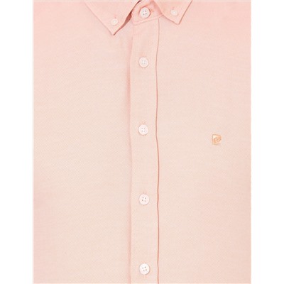 Turuncu Slim Fit Oxford Gömlek