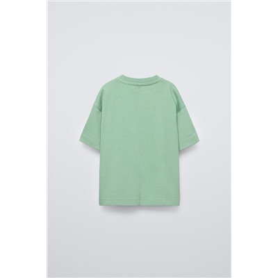 T-SHIRT WITH EMBROIDERED MOTIFS