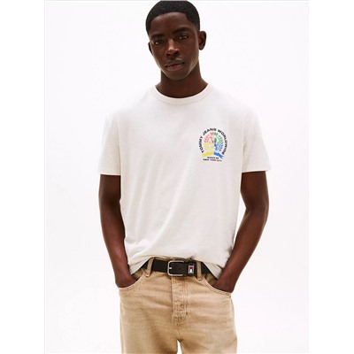 Tommy Jeans Repeat Crest Logo T-Shirt