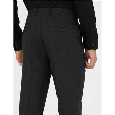Antrasit Slim Fit Kumaş Pantolon