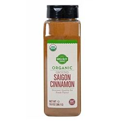 Wellsley Farms Organic Ground Cinnamon, 10.8 Ounce