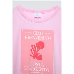 SUN T-SHIRT WITH CUT-OUT DETAIL