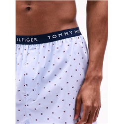 Tommy Logo Woven Boxer 3-Pack