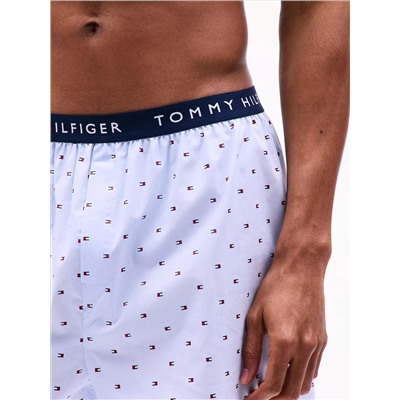 Tommy Logo Woven Boxer 3-Pack