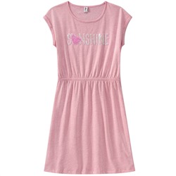 Mädchen Kleid mit Pailletten-Schriftzug