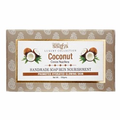 AASHA HERBALS Handmade Coconut Soap Мыло Кокос ручной работы 100г