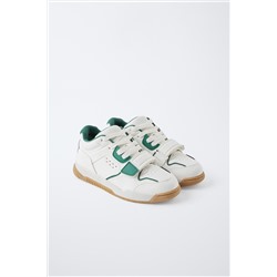 MULTI-PIECE HIGH-TOP SNEAKERS