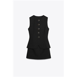 WAISTCOAT PLAYSUIT