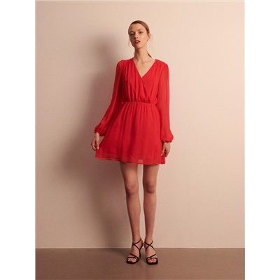 Chiffon-Kleid