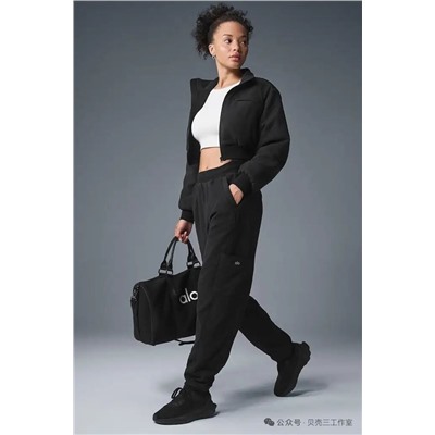 Женские зимние флисовые штаны с накладными карманами  AL*O ОРИГИНАЛ!