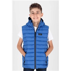 AHENGİM Erkek Çocuk Yelek Erkek Çocuk Kapüşonlu Şişme Yelek Ak215051 1-2-10000982
