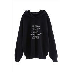 Sudadera con capucha Negro