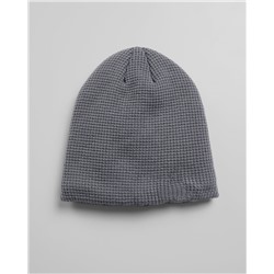 WAFFLE SHERPA-LINED BEANIE