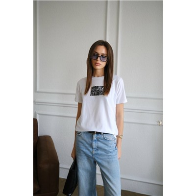Футболка с  3D элементами  PREMIUM COTTON
