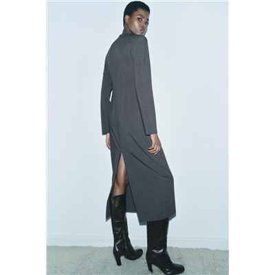 ZW COLLECTION MIDI DRESS WITH SLIT