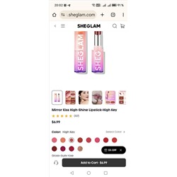 Mirror Kiss High-Shine Lipstick-High Key