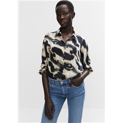 Camisa oversize estampada
