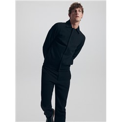Jacke mit hohem Viskoseanteil