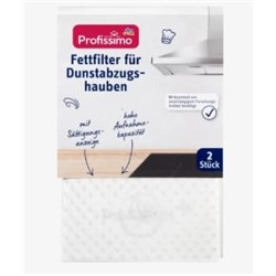 Fettfilter für Dunstabzugshauben, 2 St