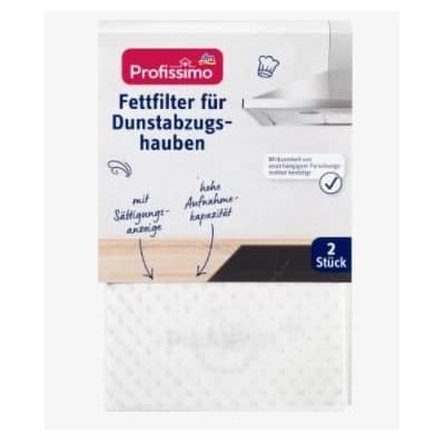 Fettfilter für Dunstabzugshauben, 2 St